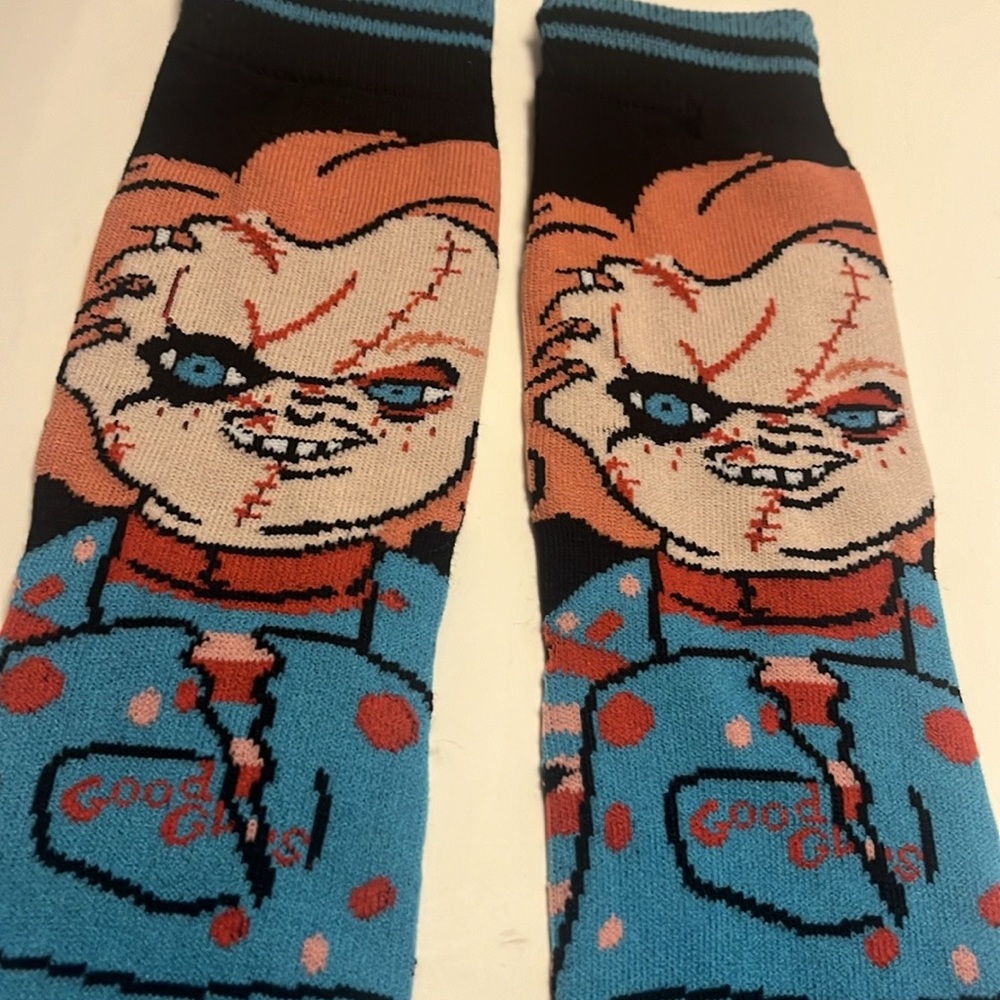 Good Guys “Chucky Crew Socks” NWT